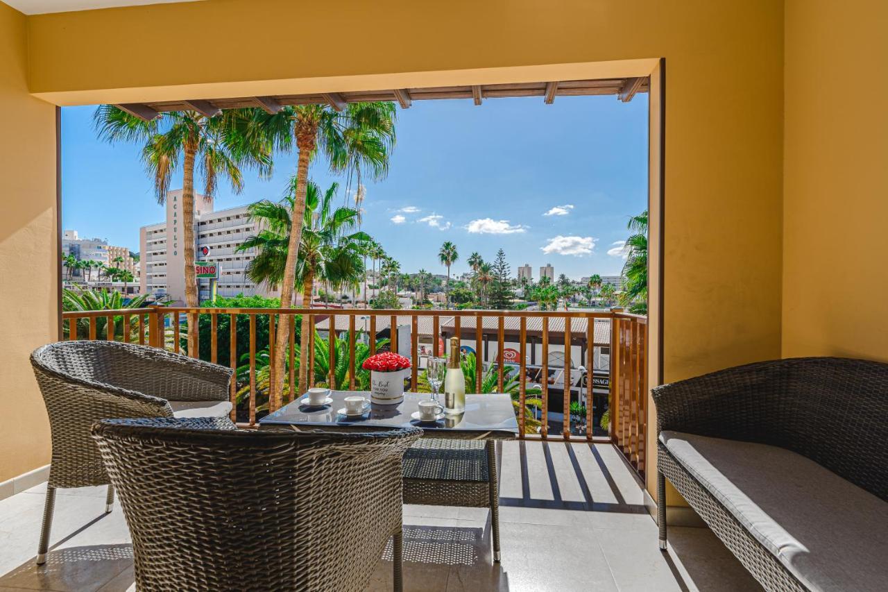 Amazing 3 Bedroom Apartment On The First Line Of The Best Las Americas Beach, Air Conditioner And Terrace Ocean View Playa de las Americas  Zewnętrze zdjęcie