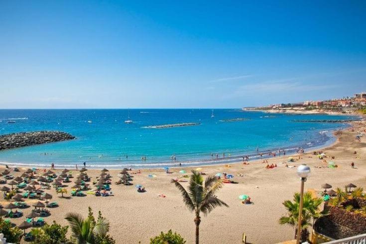 Amazing 3 Bedroom Apartment On The First Line Of The Best Las Americas Beach, Air Conditioner And Terrace Ocean View Playa de las Americas  Zewnętrze zdjęcie